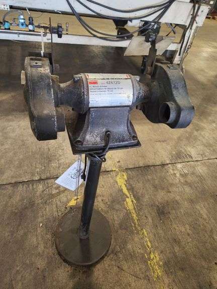 Dayton 6" Bench Grinder on Stand – Model 4Z672D