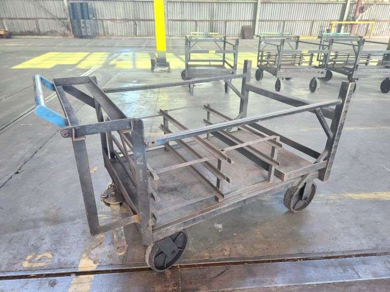 59” X 35” X 37” Metal Utility Cart