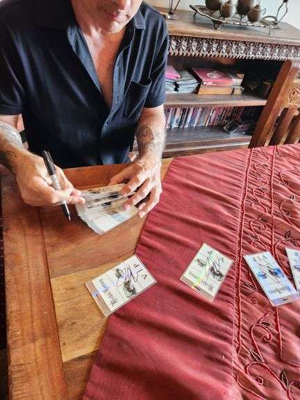 Richie Kotzen Signed Fan Bundle – 2 Autographed CDs + Signed VIP Pass