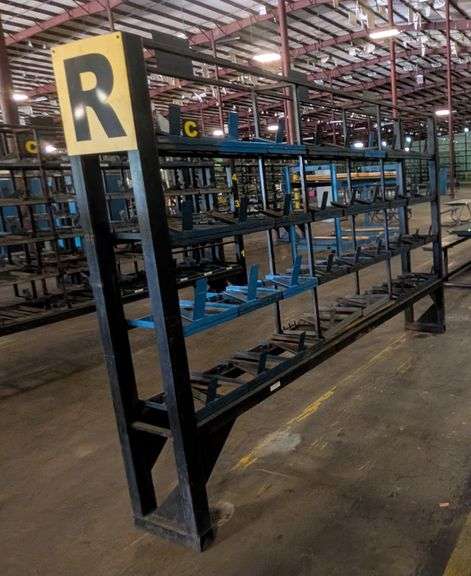 Industrial Parts Shelving Rack