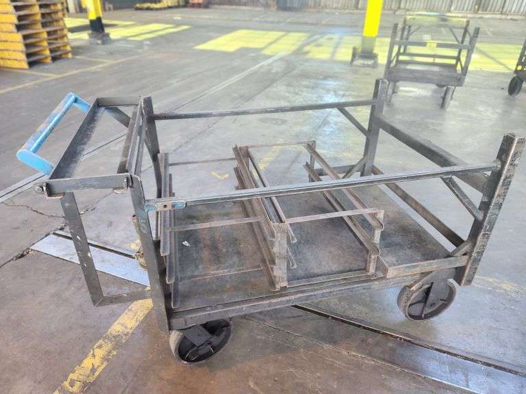 59” X 35” X 37” Metal Utility Cart