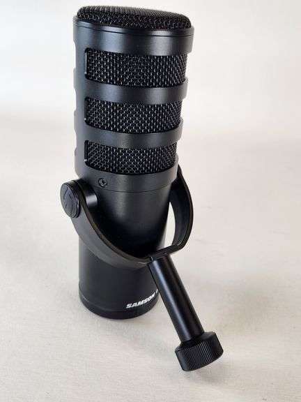 Richie Kotzen’s Samson Q9U Dynamic Broadcast Mic – Used and Autographed