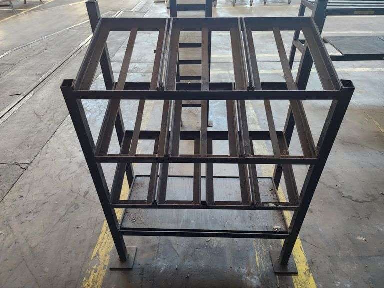 37" x 16" x 50" Tool Rack Station