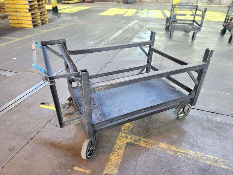 59” X 35” X 37” Metal Utility Cart