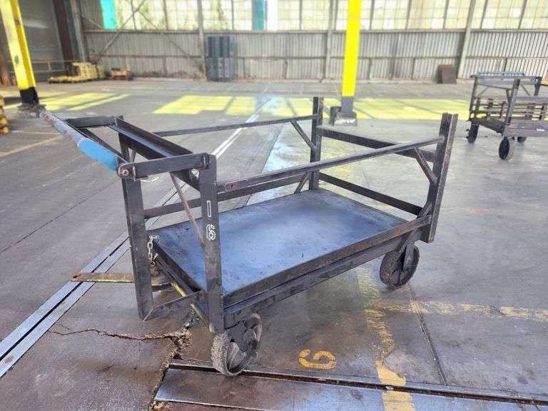 59” X 35” X 37” Metal Utility Cart