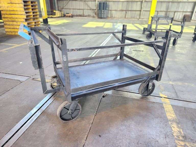 59” X 35” X 37” Metal Utility Cart