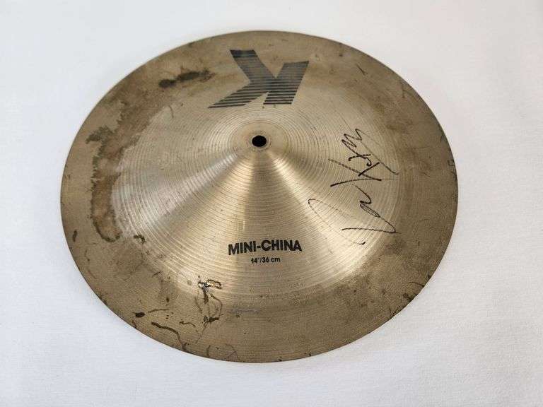Zildjian K Mini-China 14” Cymbal – Played by Richie Kotzen on Studio Recordings – Autographed