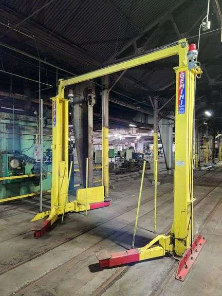 Geini Rack Lift Gemini GP015 15,000 lb Automotive Lift – 2-Post Overhead – Heavy-Duty ...