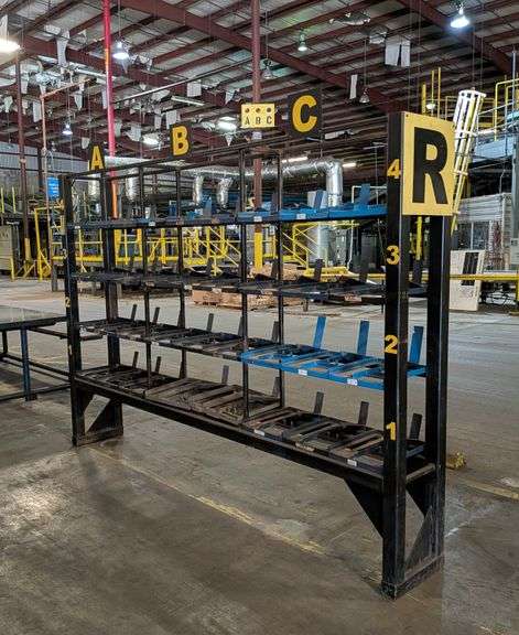 Industrial Parts Shelving Rack