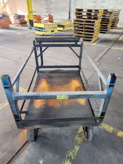 59” X 35” X 37” Metal Utility Cart