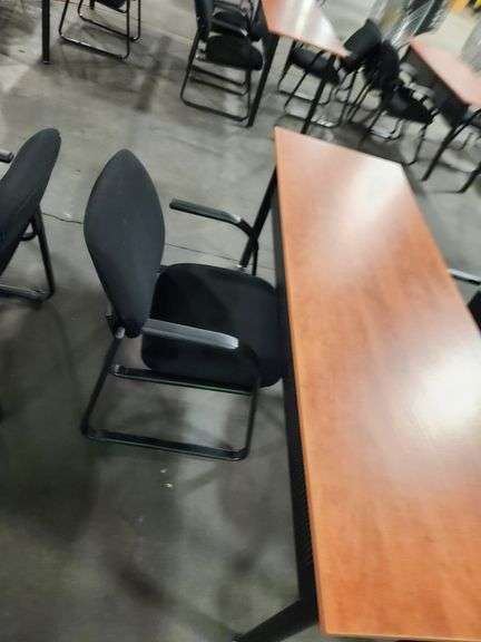 Office Training Desk – 71" x 23.5" x 28.5" with (2) Chairs Included