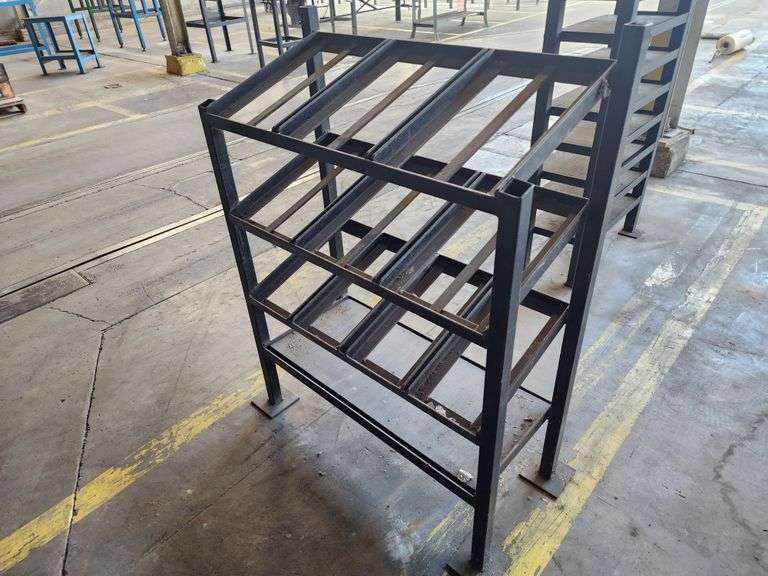 37" x 16" x 50" Tool Rack Station