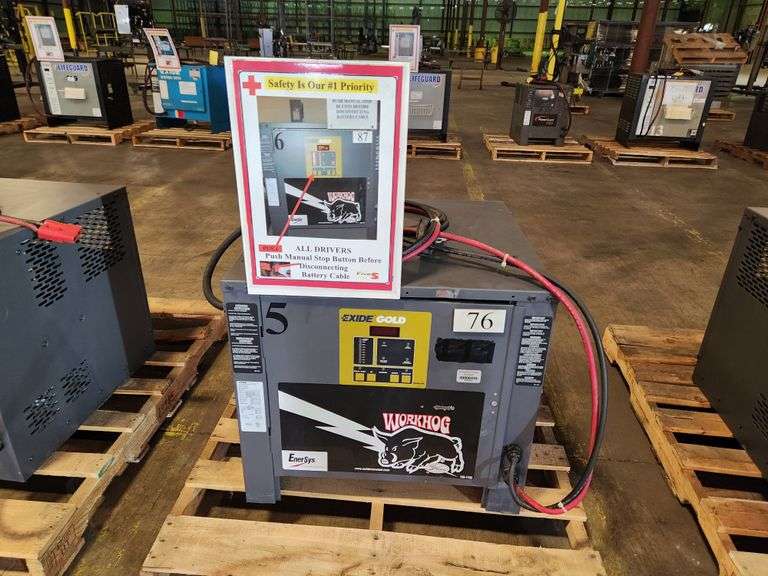 EXIDE Forklift Battery Charger – WG3-12-775 – 24V DC / 147 Amps – 3 Phase