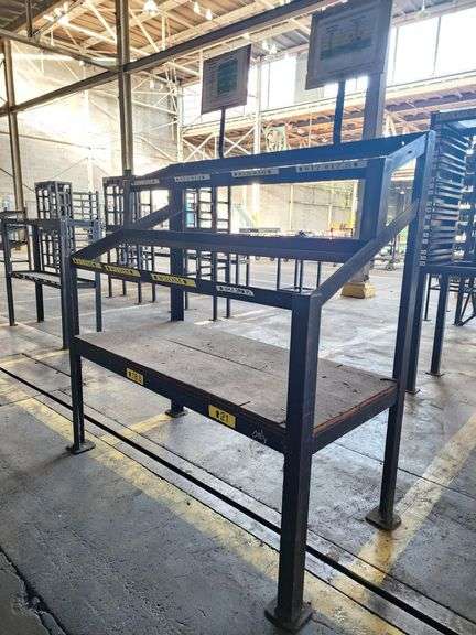 50" x 24" x 52" Tool Rack Station