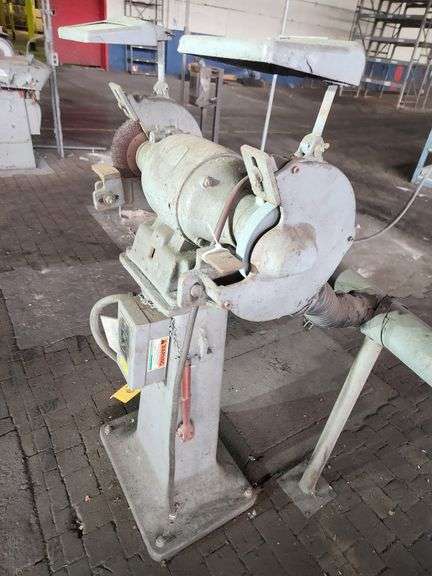 Heavy-Duty Industrial Pedestal Grinder