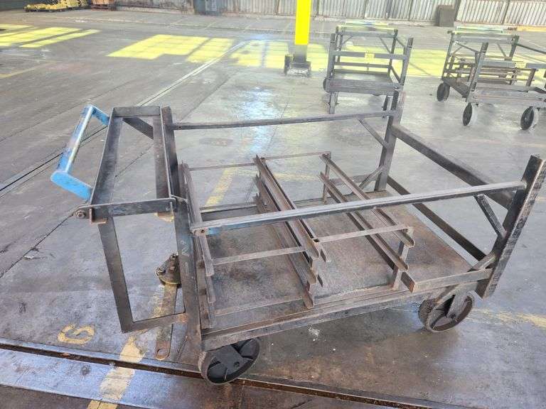 59” X 35” X 37” Metal Utility Cart