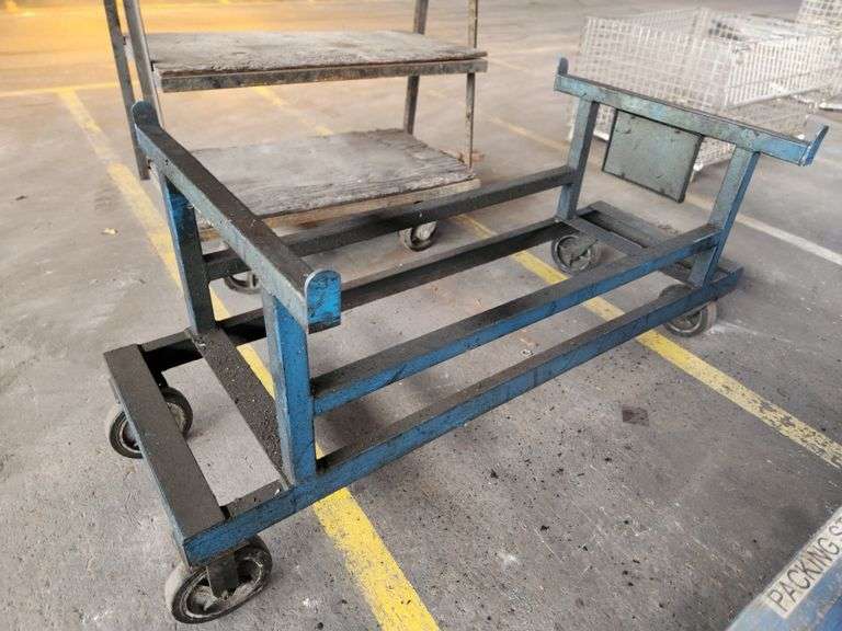 72” X 24” X 34” Metal Transit Cart