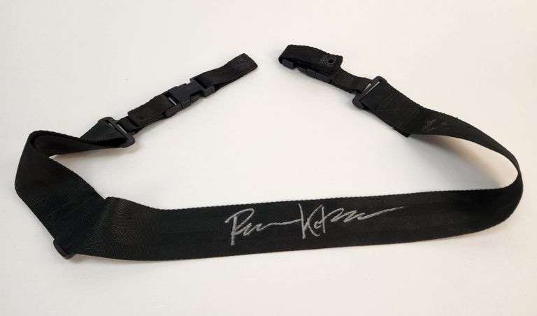 Richie Kotzen’s Personal Black DiMarzio Nylon Guitar Strap – Signed
