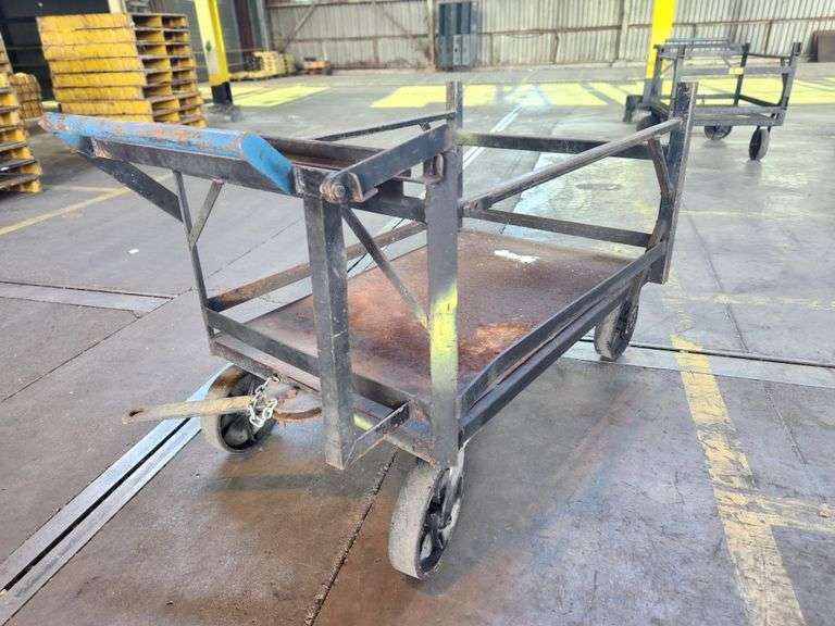 59” X 35” X 37” Metal Utility Cart