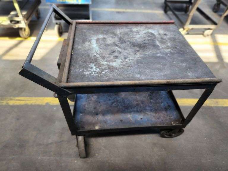 36” X 30” X 32” 2-Tier Rolling Cart