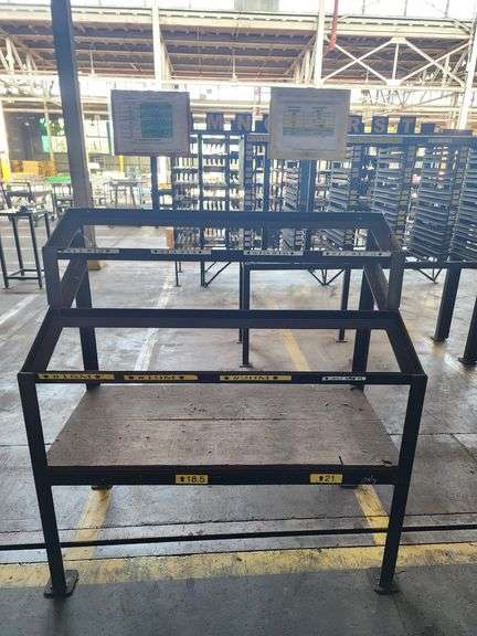 50" x 24" x 52" Tool Rack Station