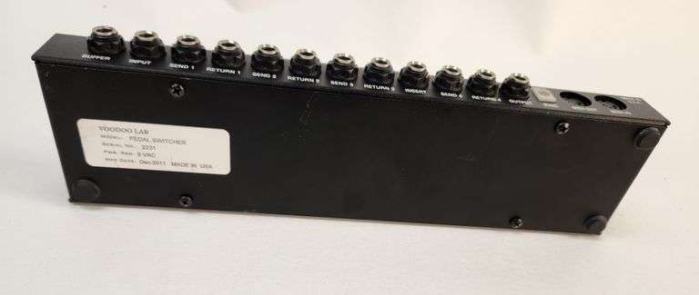 Richie Kotzen Signed Voodoo Lab Pedal Switcher – Stage/Studio Used