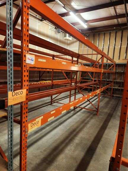 Bid x 4– Pallet Rack Sections