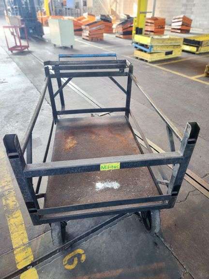 59” X 35” X 37” Metal Utility Cart