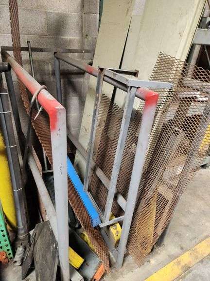 STEEL Material Rack w Contents