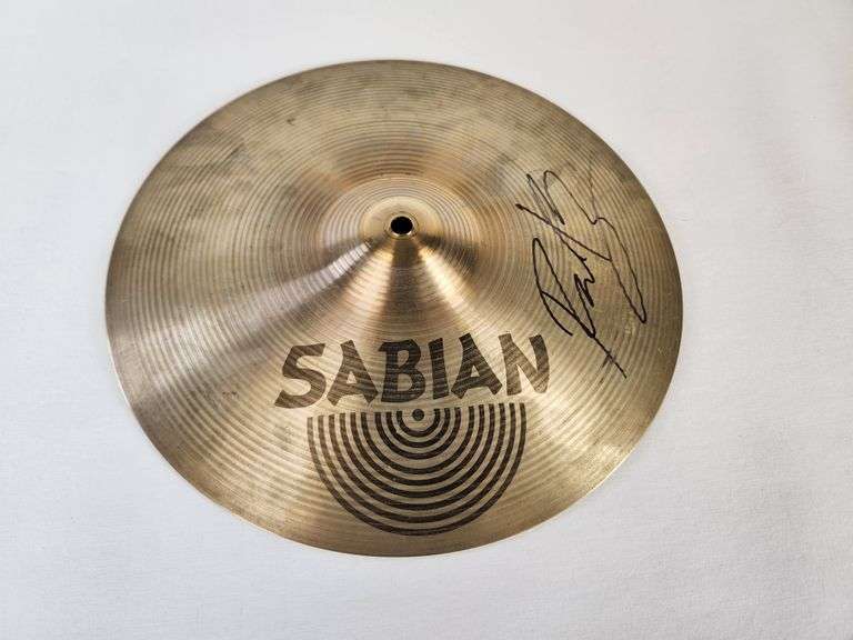 Richie Kotzen’s Personal Sabian 14” Cymbal – Signed!