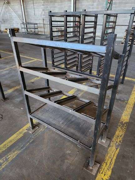 37" x 16" x 50" Tool Rack Station