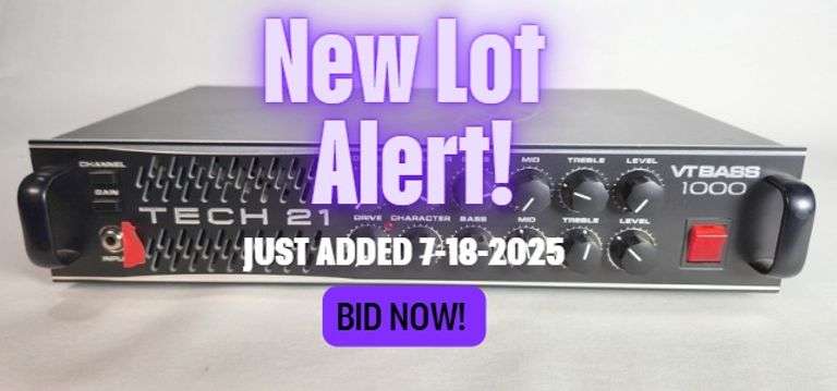 Richie Kotzen’s Personal Tech 21 VT Bass 1000 Amp