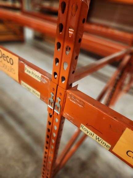 Bid x 4– Pallet Rack Sections