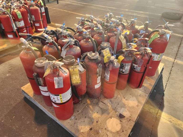 Bid x 36 Fire Extinguishers
