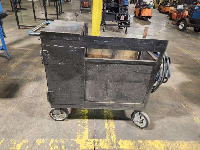 Steel Welding/Shop Cart – 46" x 22" x 39"