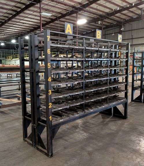 Industrial Parts Shelving Rack