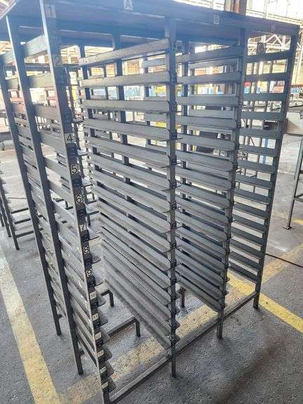 45" x 26" x 63" Tool Rack Station