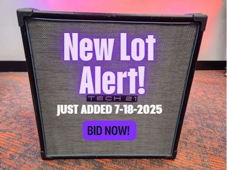 Richie Kotzen’s Tech 21 B410 Bass Cabinet – Tour-Used & Autographed