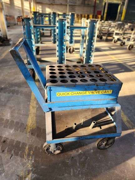 28” X 26” X 41” Change Valve Cart
