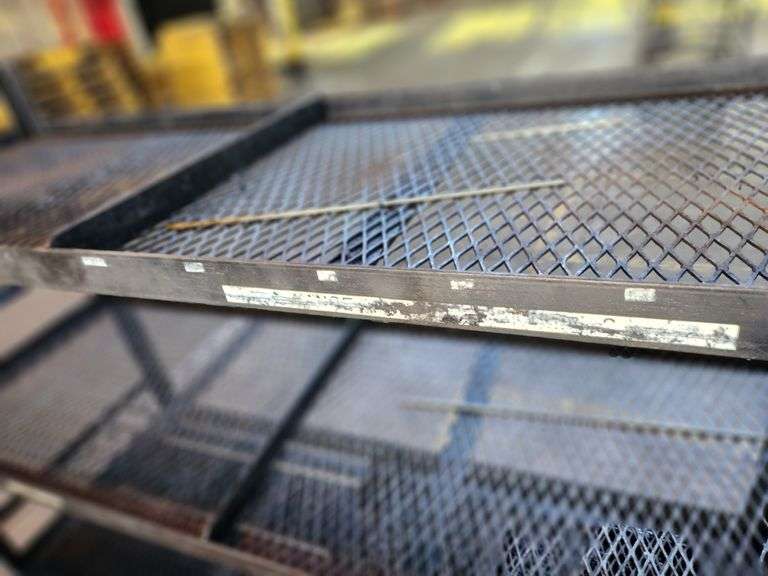 72” X 26” X 66” 3- Tier Rolling Cart