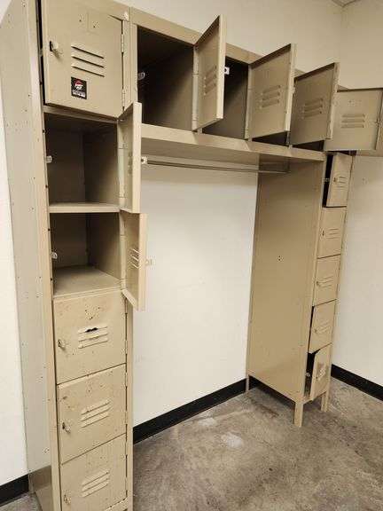 70" x 18" x 78" Tall Metal Lockers