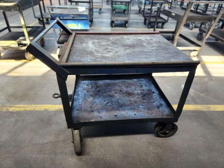 36” X 30” X 32” 2-Tier Rolling Cart