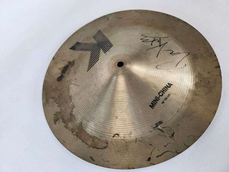 Zildjian K Mini-China 14” Cymbal – Played by Richie Kotzen on Studio Recordings – Autographed