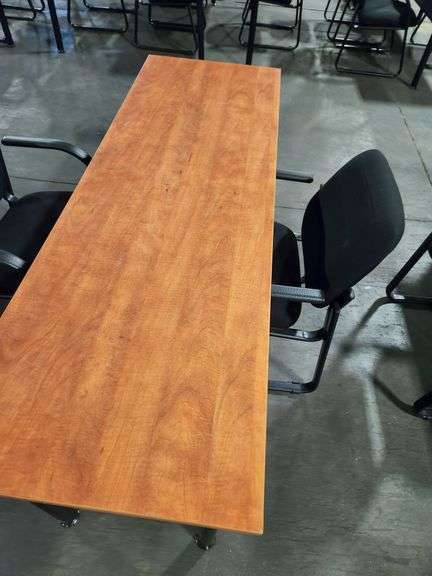 Office Training Desk – 71" x 23.5" x 28.5" with (2) Chairs Included