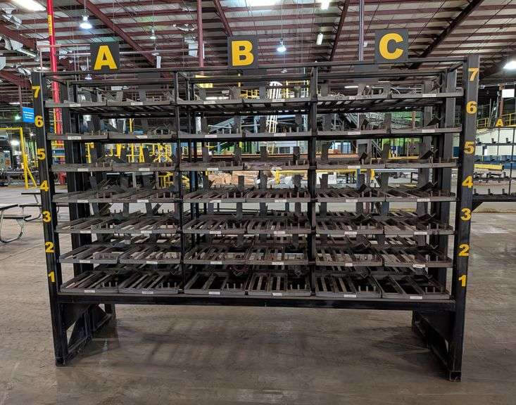 Industrial Parts Shelving Rack