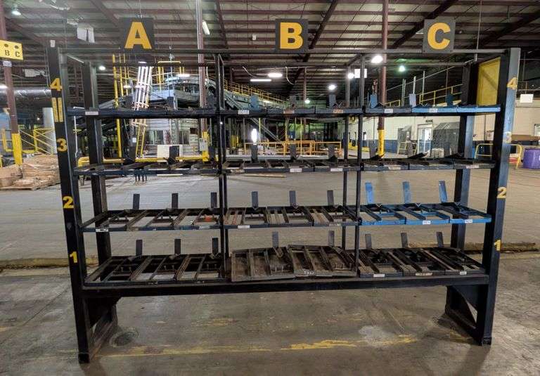 Industrial Parts Shelving Rack