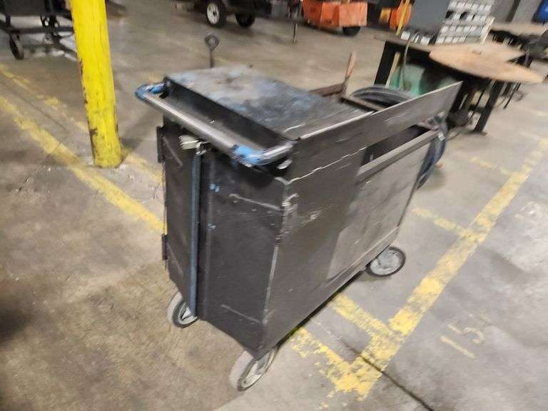 Steel Welding/Shop Cart – 46" x 22" x 39"