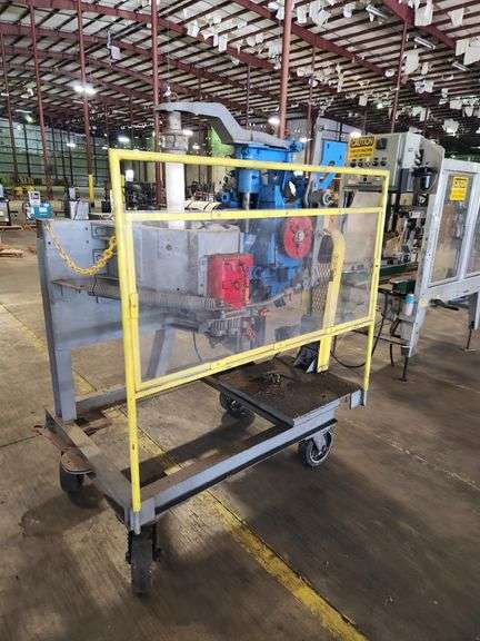 Industrial Ram Press Trainer on Rolling Frame