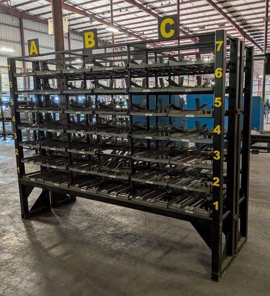 Industrial Parts Shelving Rack