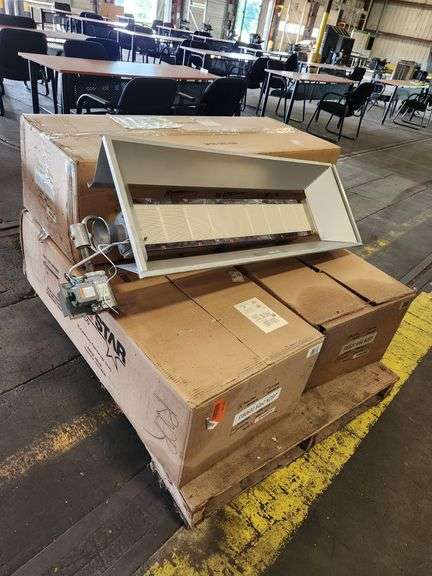 Bid x 4 Never Used HEATSTAR 42" Infrared Natural Gas Heaters
